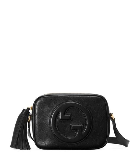 gucci rockstuds bag|Gucci leather shoulder bag.